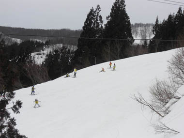 大原スキー場 斜面